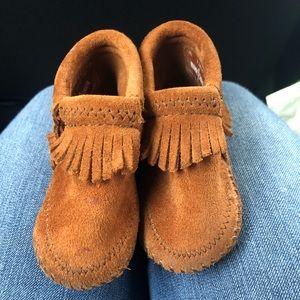 Minnetonka baby moccasins